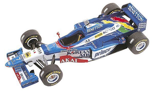 BenettonRenault B197 Monaco GP 1997 AlesiBerger  www.mbmodelcars 
