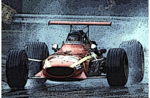 Ferrari 312-68 French GP (Amon-Ickx)