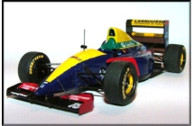 Larrousse-Lamborghini LH93 Brasilian GP (Alliot-Comas)