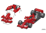 Ferrari F2007 Brasilian GP (Räikkönen-Massa)