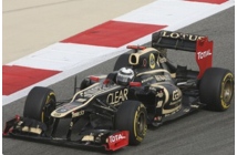 Lotus-Renault E20 Bahrain GP (Räikkonen-Grosjean)
