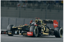 Lotus-Renault E20 Abu Dhabi GP (Räikkonen-Grosjean)