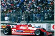 Ferrari 126CX Practice Long Beach GP (Villeneuve)