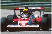 Toleman-Hart TG 183B Brazilian GP (Senna-Cecotto)